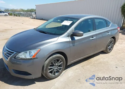 2015 Nissan Sentra Sv from USA, damaged, VIN 3N1AB7AP9FY363207